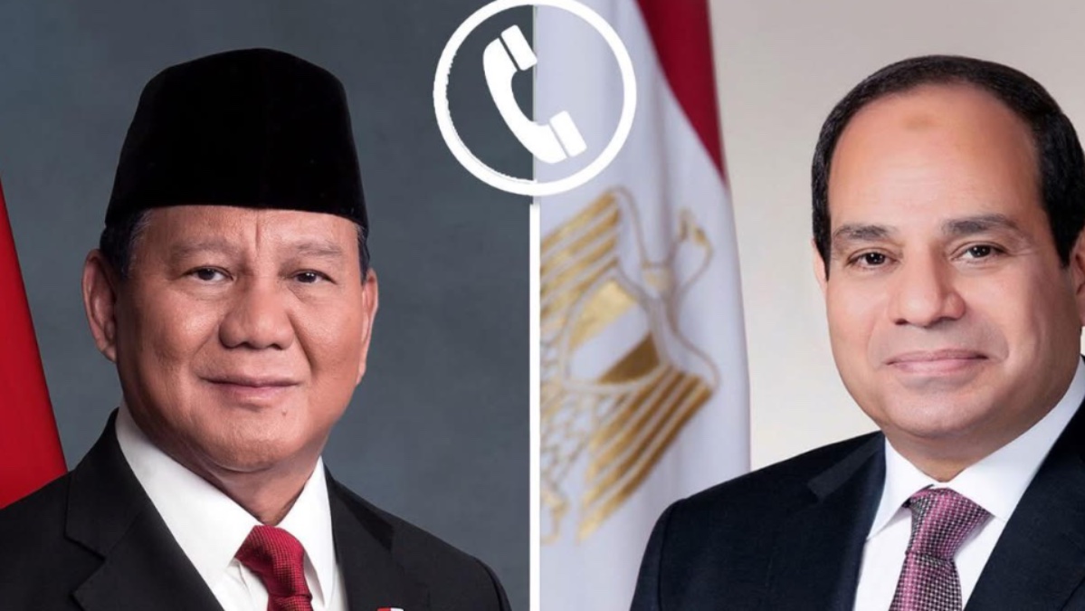السيسي يتلقى اتصالًا من رئيس إندونيسيا ويبحث استقرار الشرق الأوسط