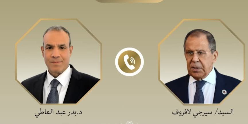 وزير الخارجية يبحث هاتفياً مع نظيره الروسي جهود خفض التصعيد بالإقليم