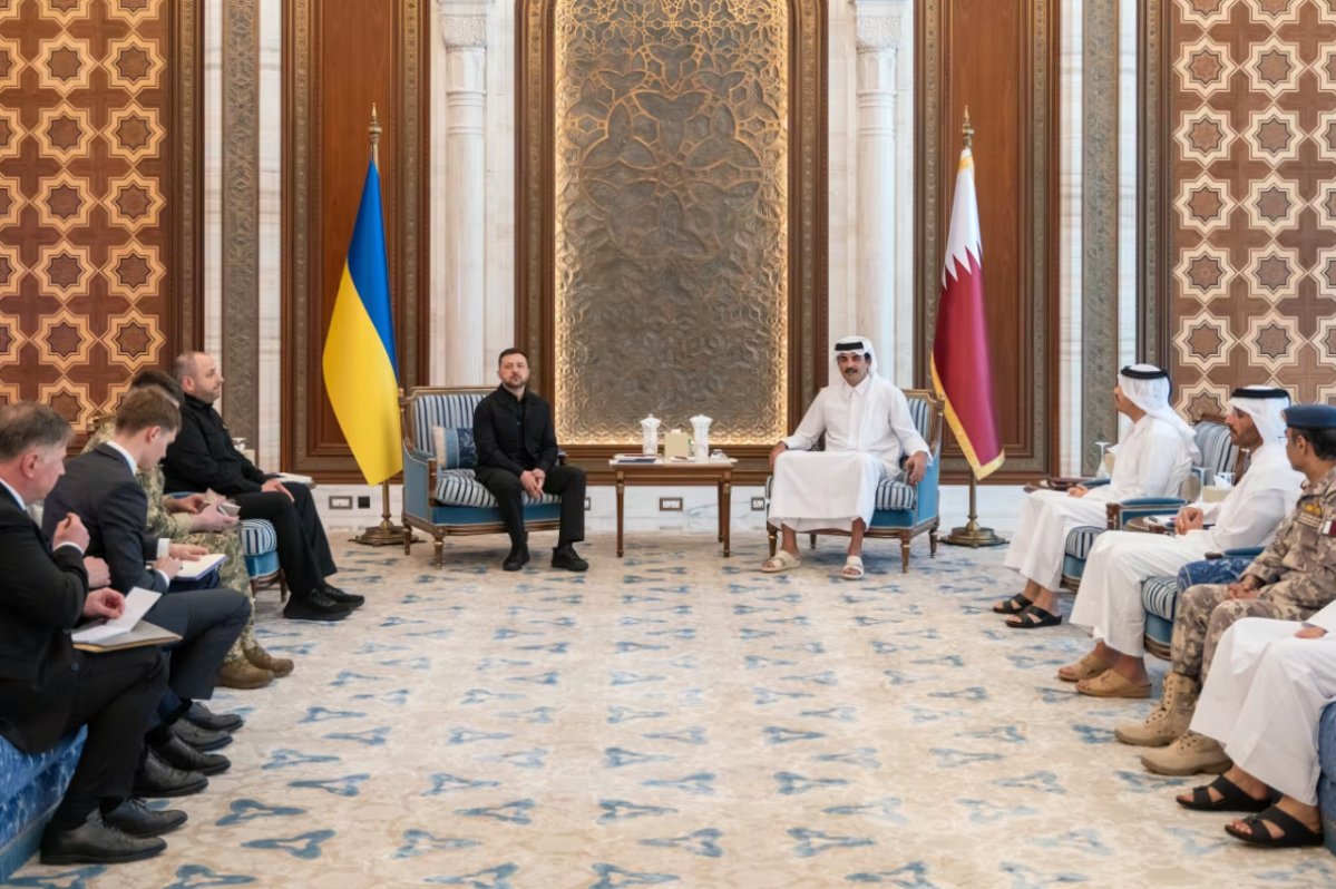 قطر وأوكرانيا تبحثان التصعيد وتوقعان تعاونًا دفاعيًا