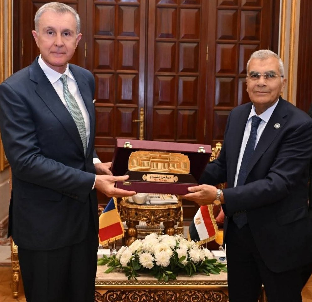 رسائل مصرية حاسمة خلال لقاء رفيع مع وفد رومانيا بمجلس الشيوخ