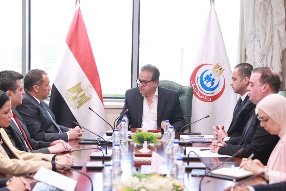 وزير الصحة يبحث مع أورنج مصر التحول الرقمي للمنظومة الصحية في مصر