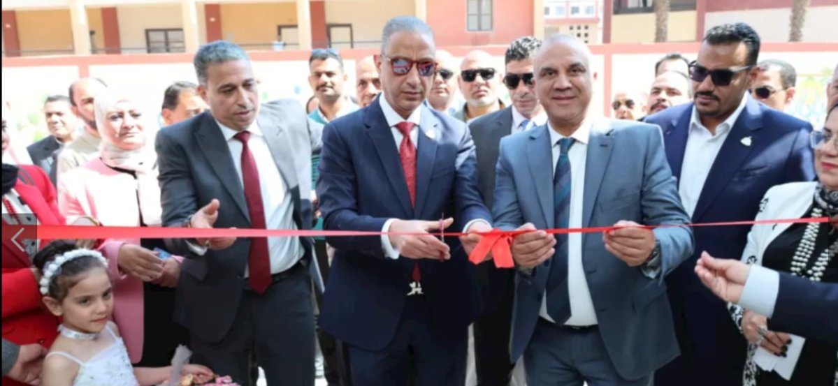 محافظ الجيزة يفتتح مدرستين جديدتين في إمبابة بـ52 فصلًا دراسيًا