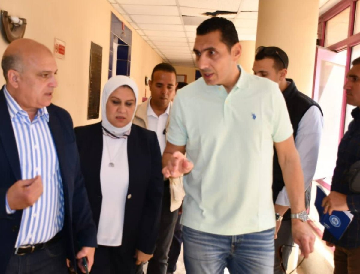وزير الشباب والرياضة يتفقد أعمال تطوير مركز الطب الرياضي بمدينة نصر