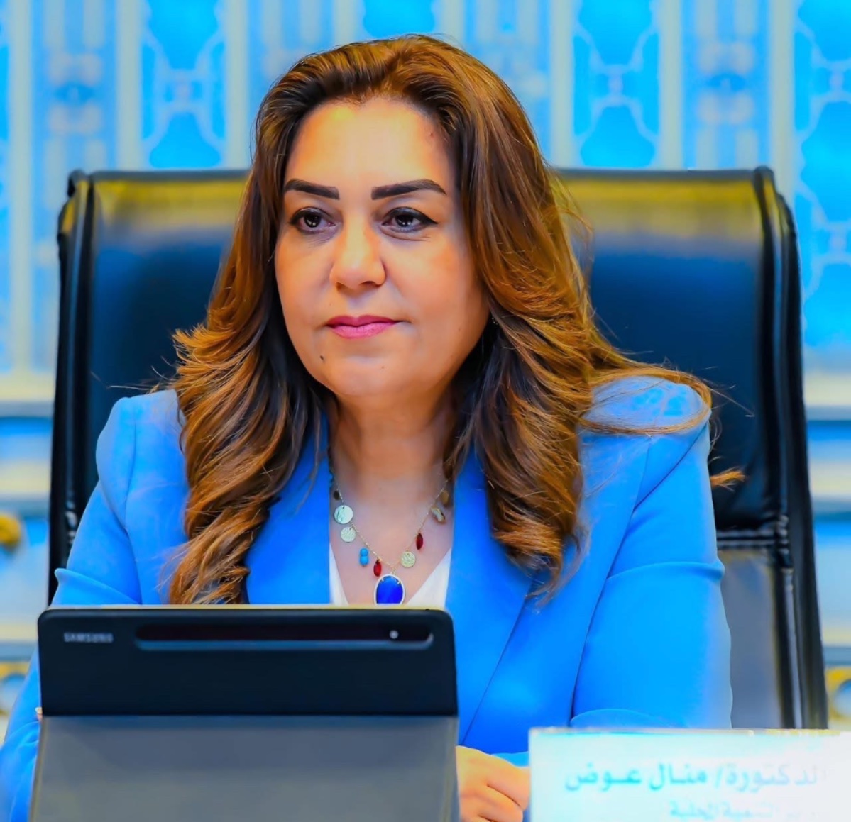 منال عوض : توسع زراعة 100 مليون شجرة وتشجير الدائري والدقهلية