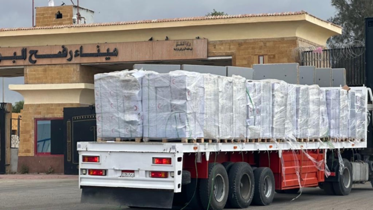 الهلال الأحمر يطلق قافلة زاد العزة 189 بأكثر من 3 آلاف طن لغزة