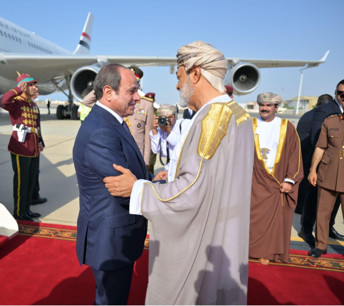 السيسي من عُمان: أمن الدول العربية جزء لا يتجزأ من الأمن القومي المصري