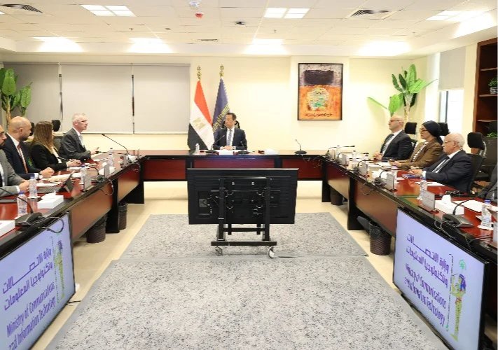 إريكسون تبحث التوسع في أعمالها الرقمية بمصر وتعزيز التعاون التقني