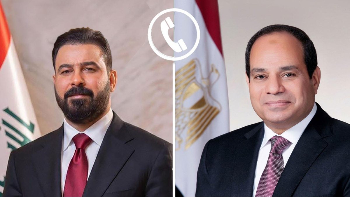 الرئيس السيسي يؤكد دعم مصر لأمن العراق خلال اتصال مع رئيس الوزراء العراقي