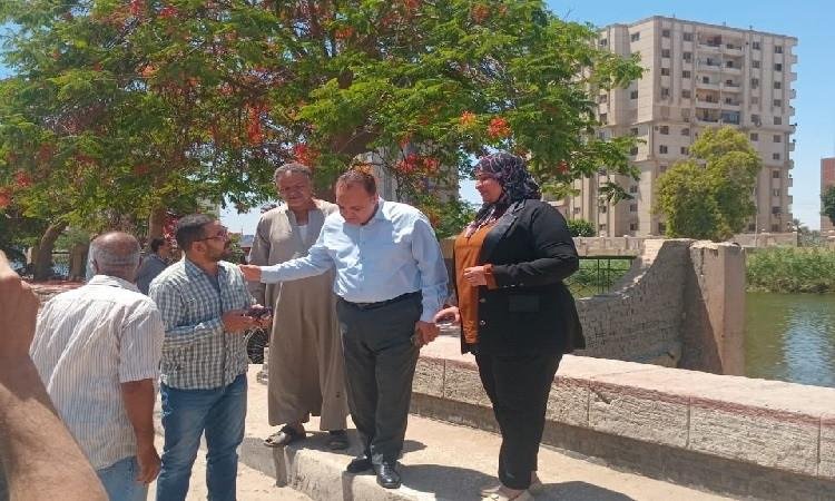سوهاج تتحرك سريعًا لاحتواء ارتفاع منسوب مياه ترعة طرخان