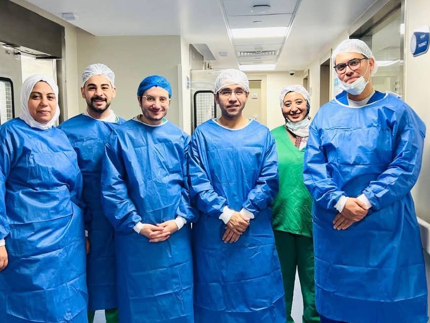 نجاح الفريق الطبي بمجمع الشفاء في استئصال ورم ضخم بمنطقة الحوض