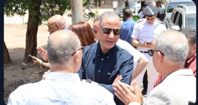 محافظ الجيزة يتفقد أعمال تطوير المريوطية ويوجه بسرعة التنفيذ