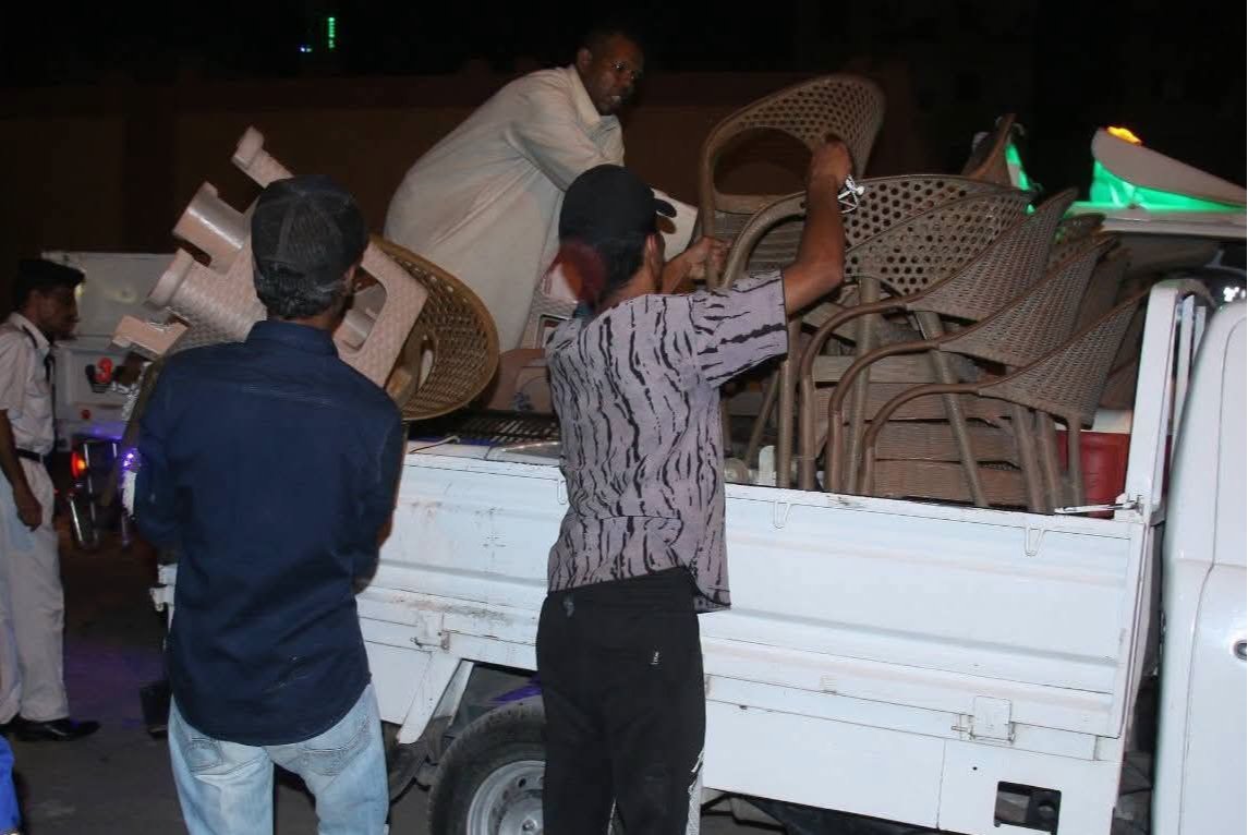 رفع 193 حالة إشغال بمحلات لغير المصريين في حملة مكبرة بأسوان