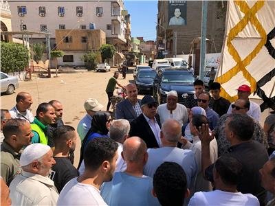 محافظ الدقهلية يتفقد قافلة بيطرية مجانية لدعم الثروة الحيوانية