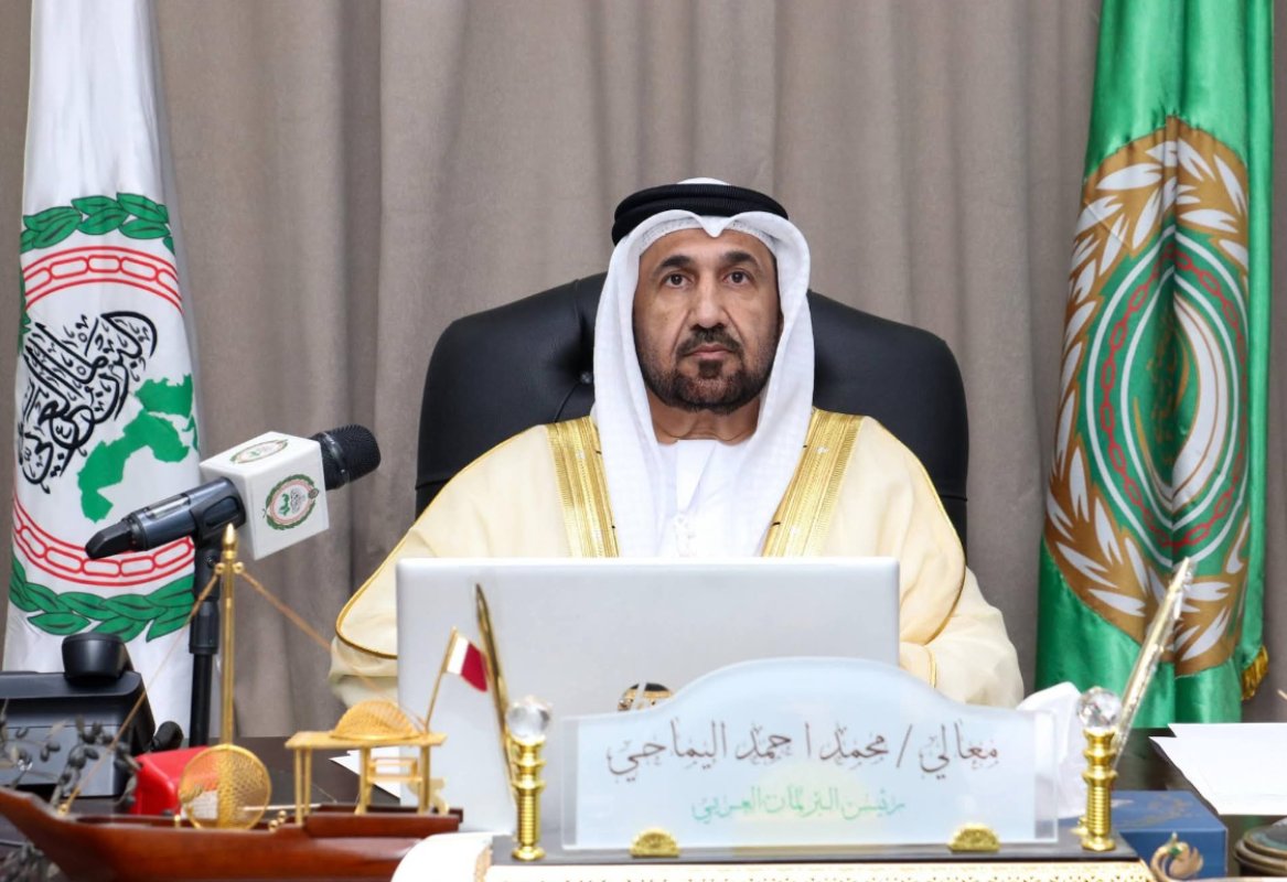 رئيس البرلمان العربي.. يدين الحملات الإعلامية المضللة والمسيئة ضد الإمارات قطر