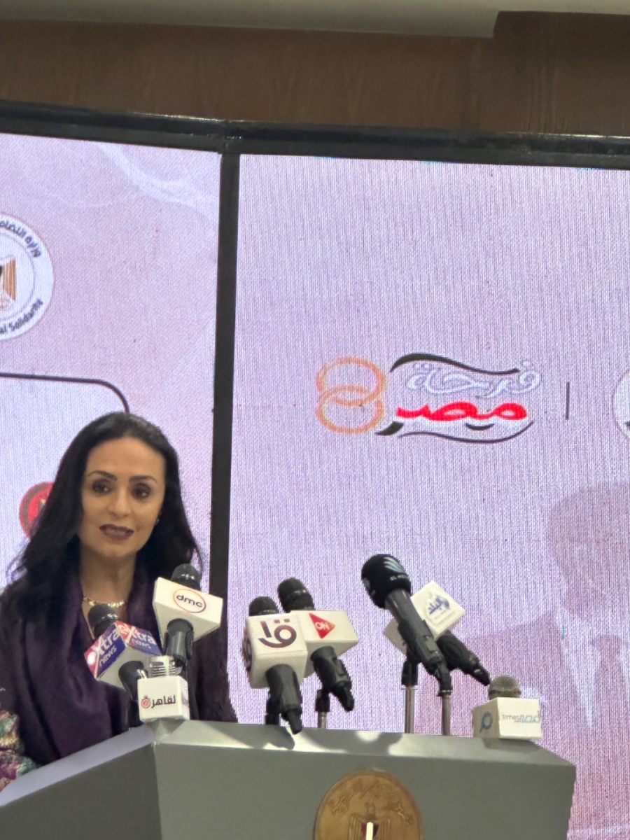 مايا مرسي تعلن مفاجأة لـ 4 آلاف عريس و4 آلاف عروسة ضمن «فرحة مصر «