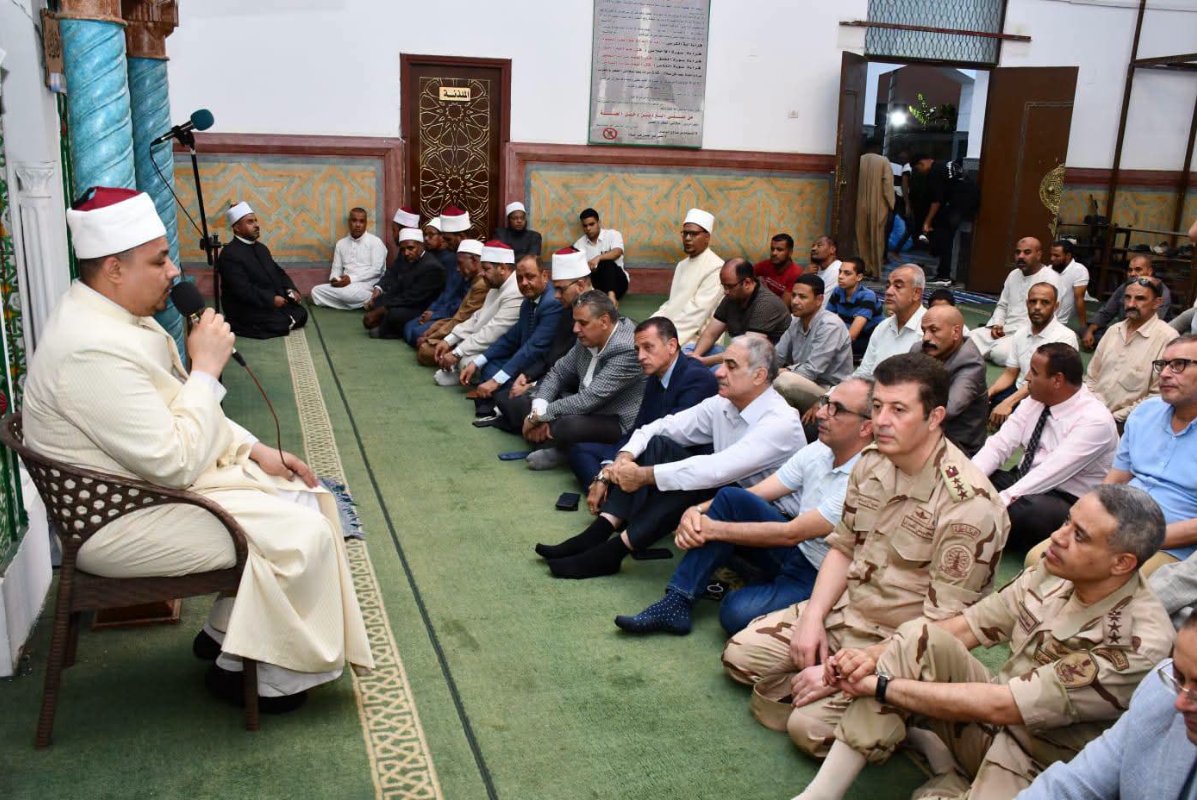 محافظ أسوان يشهد احتفال العام الهجري الجديد نائباً عن رئيس الجمهورية