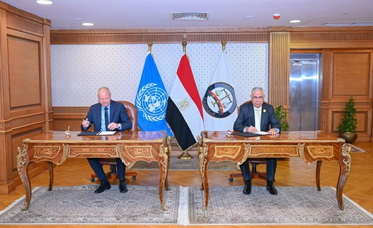 النائب العام والمدير التنفيذي لـ "الأمم المتحدة الإقليمي" يشهدان ختام ورشة عمل حول التحقيق في جرائم الملكية الفكرية