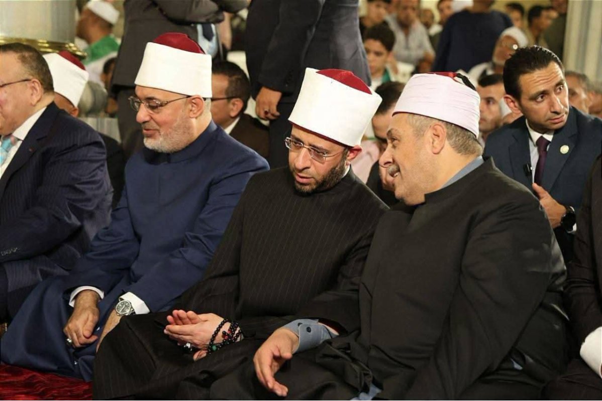 قيادات الأزهر والأوقاف والإفتاء يشهدون احتفال الطرق الصوفية برأس السنة الهجرية