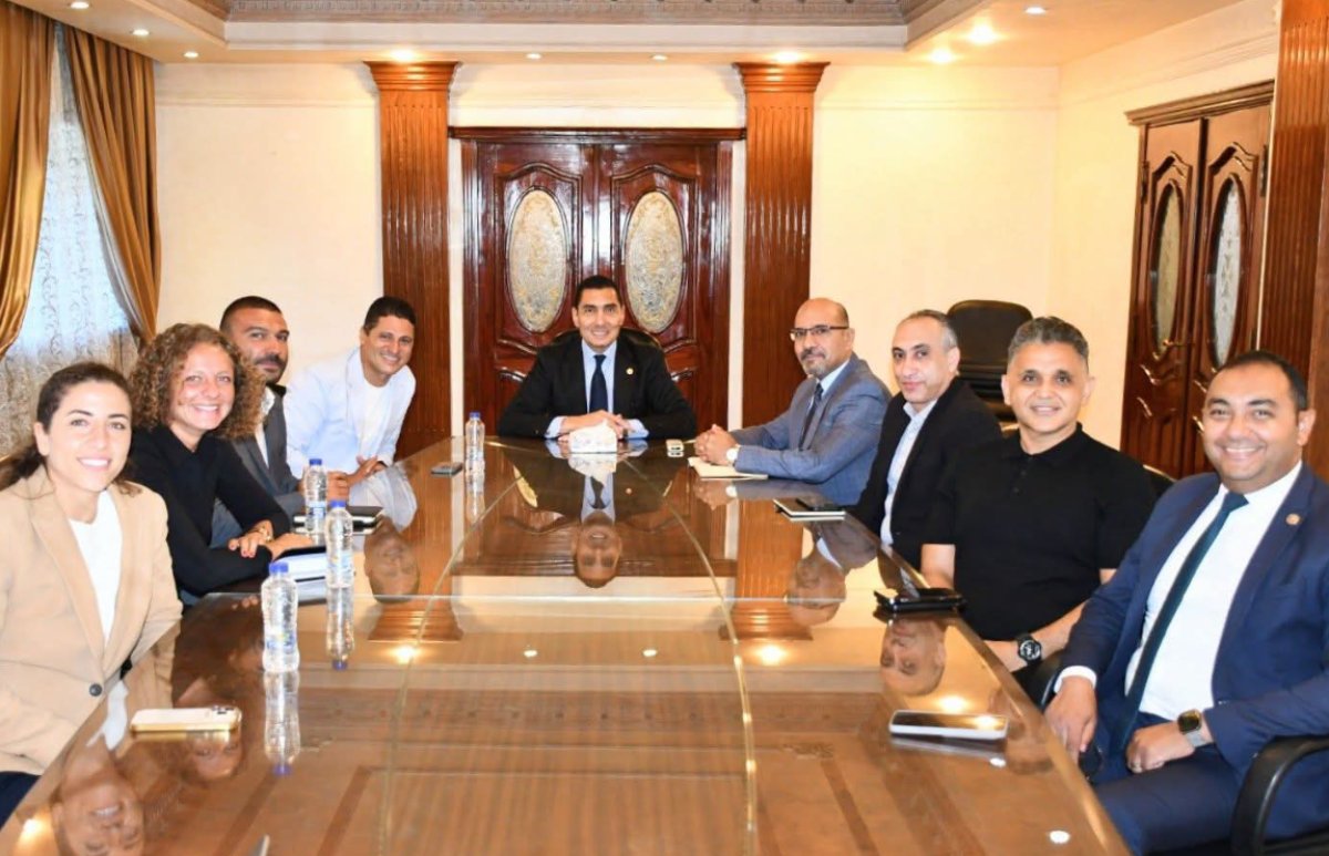 وزير الشباب والرياضة يبحث مع رئيس شركة "I events" ترتيبات عدد من الفعاليات الرياضية المقبلة