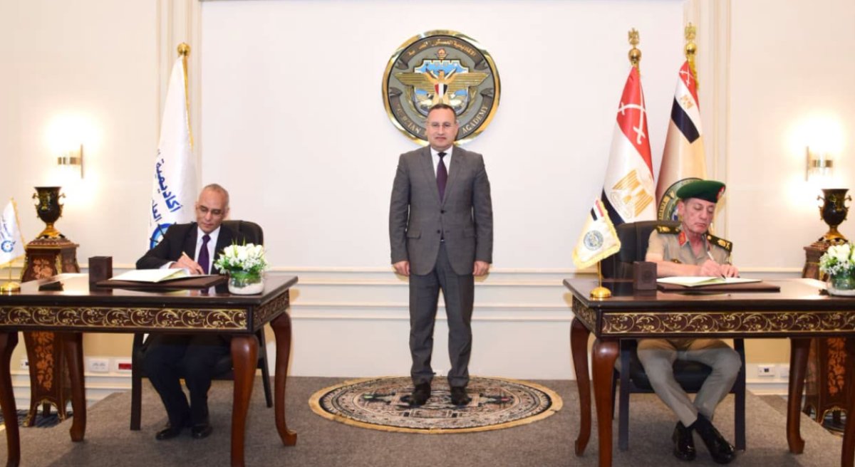 المتحدث العسكري: الأكاديمية العسكرية المصرية توقع بروتوكول تعاون مع أكاديمية البحث العلمى والتكنولوجيا