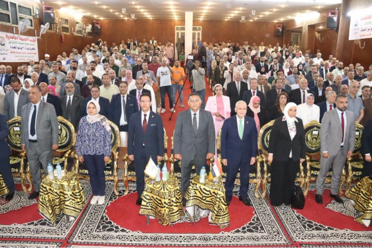 الجبهة الوطنية بالقليوبية ينظم احتفالية كبرى بمناسبة الذكرى الثالثة عشرة لثورة 30 يونيو