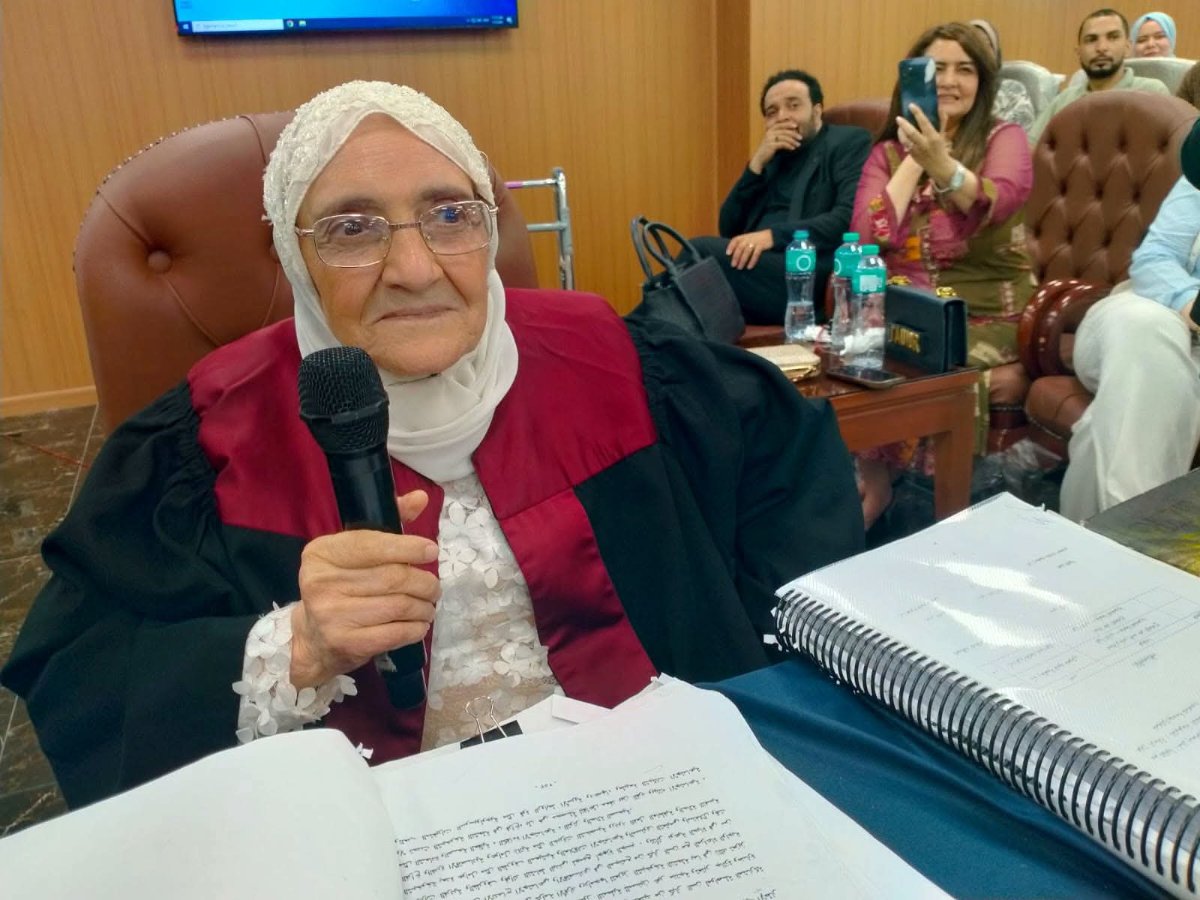 نموذج للإرادة وتحدي السن..جامعة المنصورة تناقش الدكتوراه لباحثة عمرها 83 عامًا حول "الشيخوخة النشطة"
