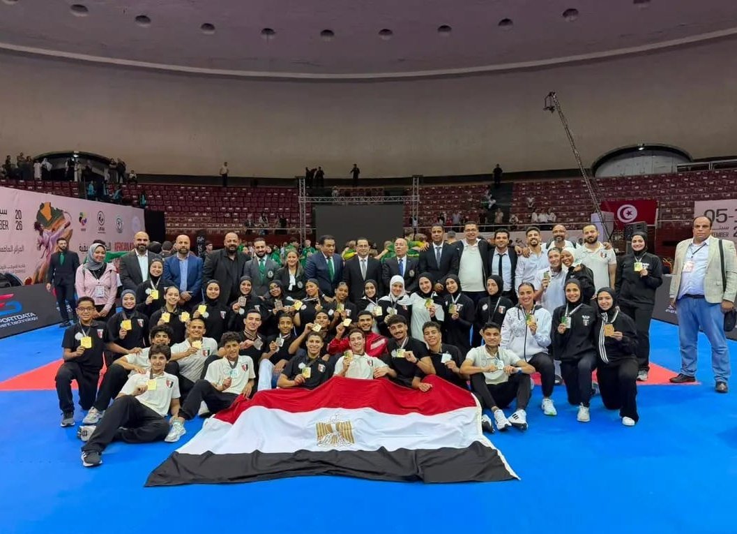 جوهر نبيل..يهنئ منتخبات مصر للكاراتيه للكبار والشباب والناشئين بعد التتويج ببطولة إفريقيا بالجزائر