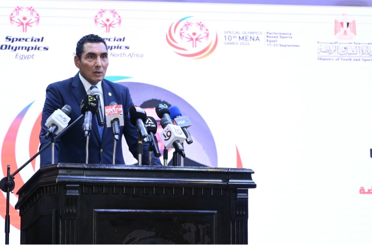 وزيرا الشباب والرياضة والتضامن الاجتماعي يشهدان المؤتمر الصحفي للألعاب الإقليمية العاشرة للأولمبياد الخاص «القاهرة 2026»