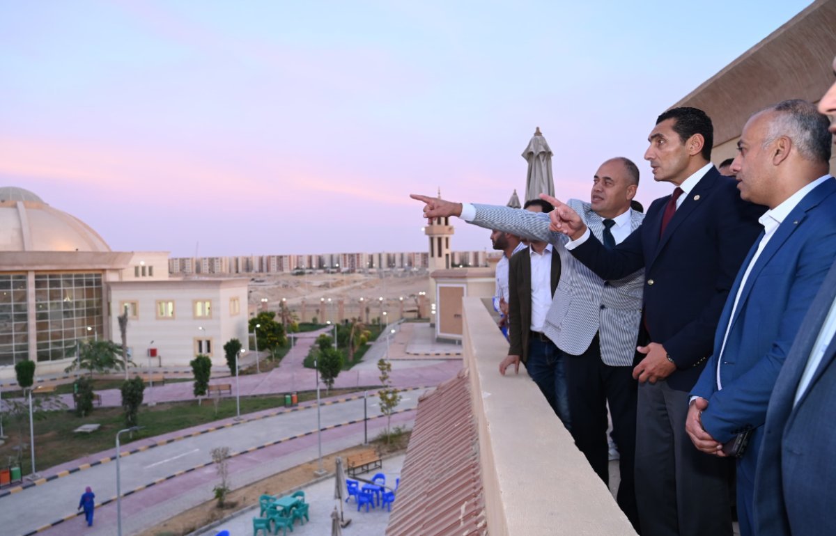 وزير الشباب والرياضة يتفقد نادي «تنمية كلوب» بمدينة بدر للوقوف على الموقف التنفيذي والاستعدادات النهائية للافتتاح