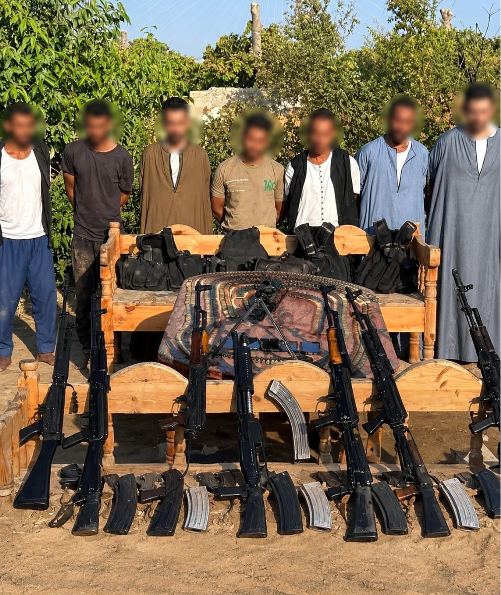 رعب الـ600 فدان في الجيزة.. 7 عناصر شديدة الخطورة في قبضة حراس الوطن