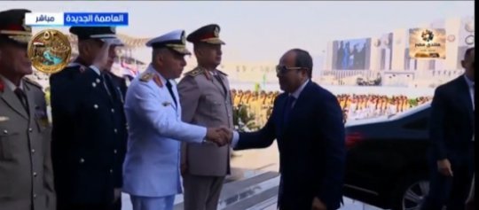 الرئيس السيسي يصل إلى الأكاديمية العسكرية المصرية لحضور حفل تخرج دفعات جديدة