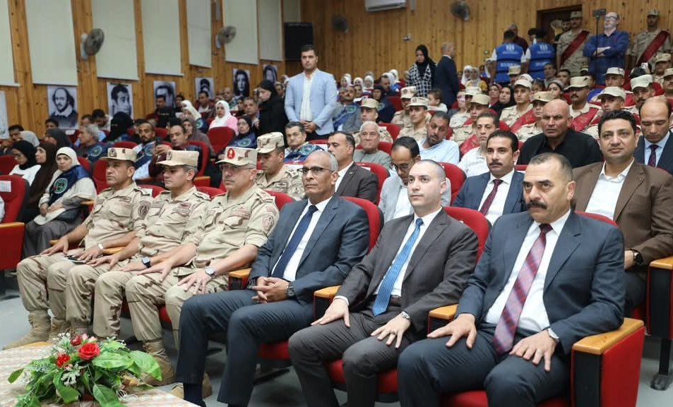 محافظ كفرالشيخ ومدير جمعية المحاربين القدماء وضحايا الحرب يشهدان الاحتفال بذكرى انتصارات حرب أكتوبر المجيدة