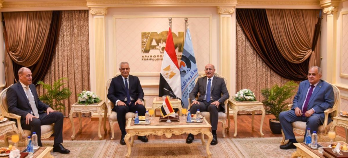 رئيس الهيئة العربية للتصنيع ووزير الدولة للإنتاج الحربي يبحثان تحقيق التكامل الصناعي وتعميق التصنيع المحلي وتوطين التكنولوجيا