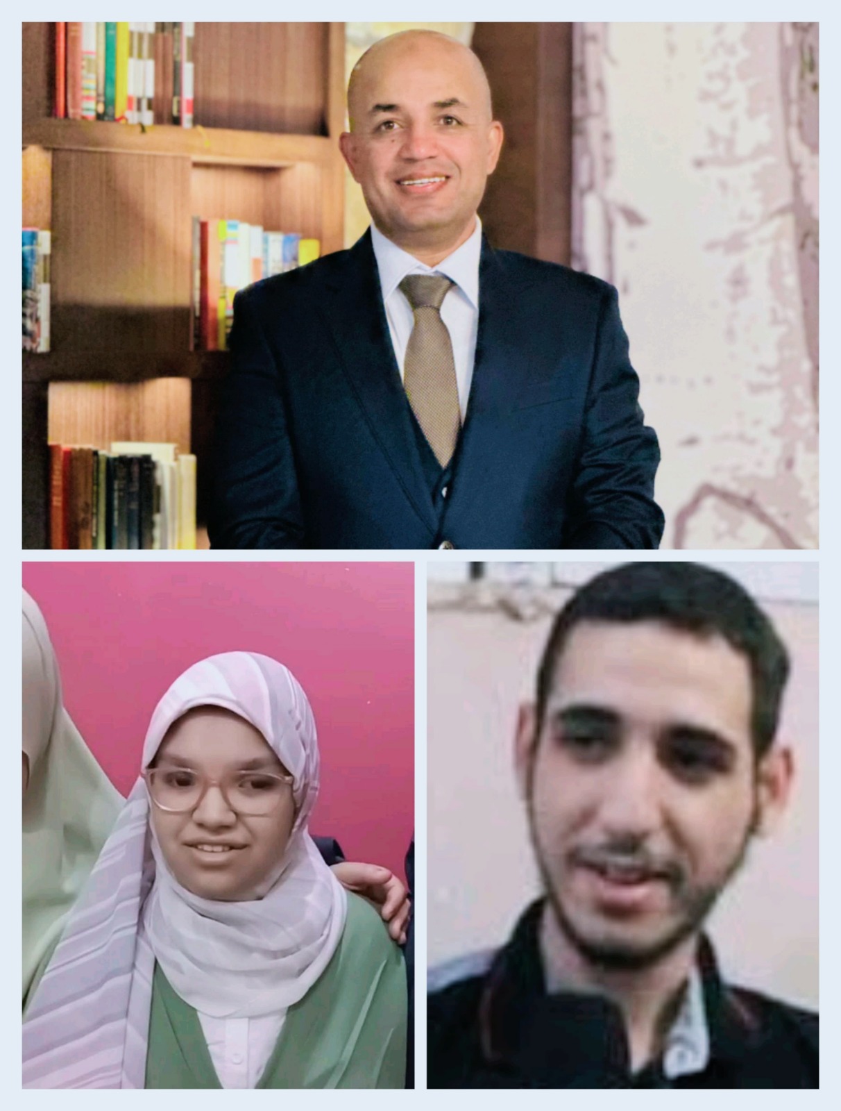 إسماعيل موسى أمين الشؤون الرياضية بالشعب الجمهوري يكرم أوائل  الثانوية العامة