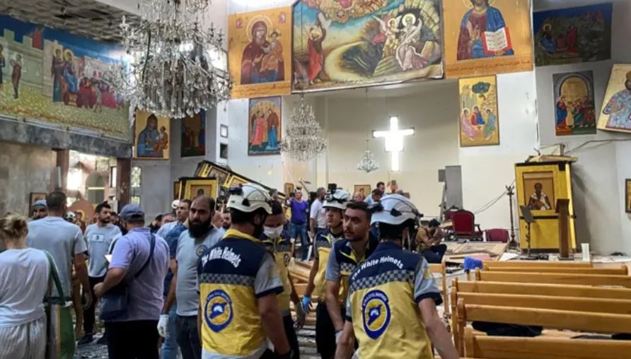 سوريا.. الكشف عن تفاصيل جديدة بشأن منفذي هجوم كنيسة مار إلياس