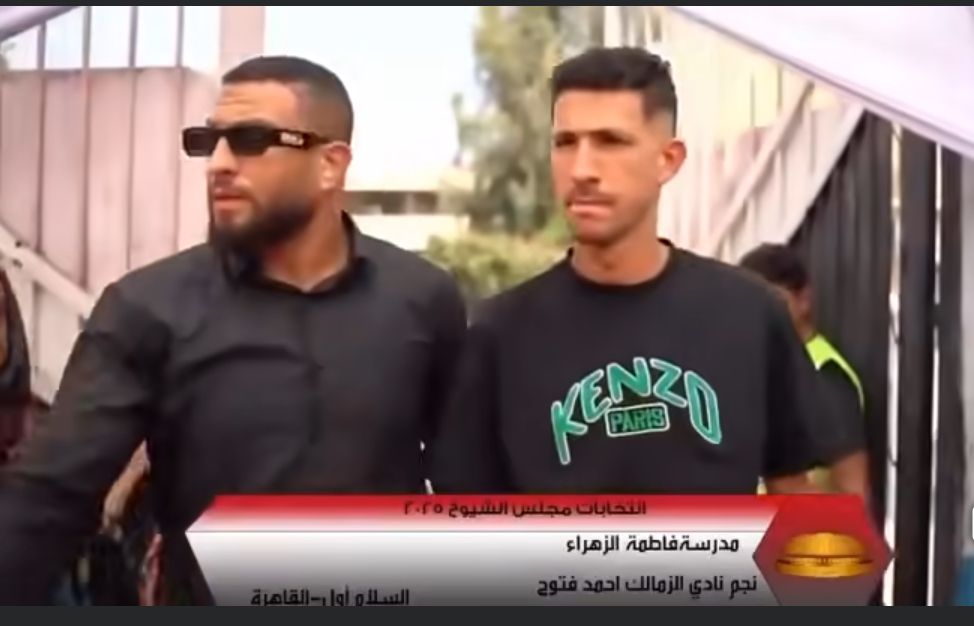 أحمد فتوح يدلي بصوته في انتخابات مجلس الشيوخ