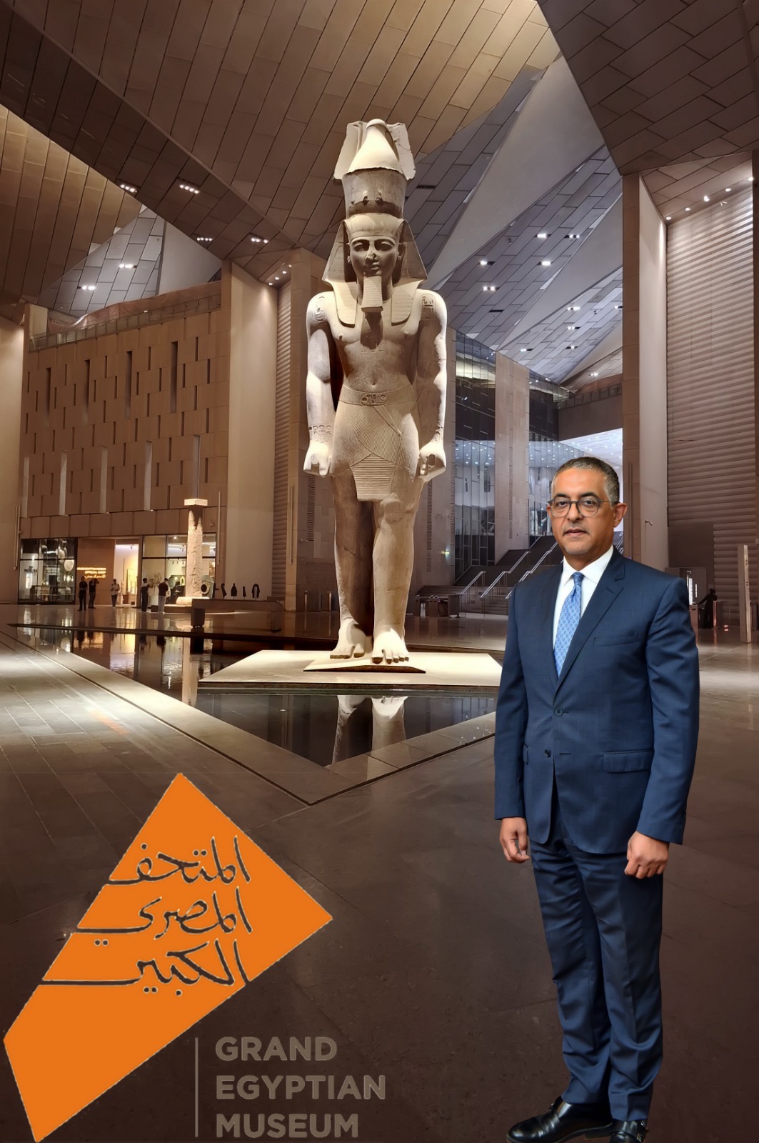 حسام هيبة :المتحف المصرى الكبير جسر بين عظمة التراث وآفاق المستقبل