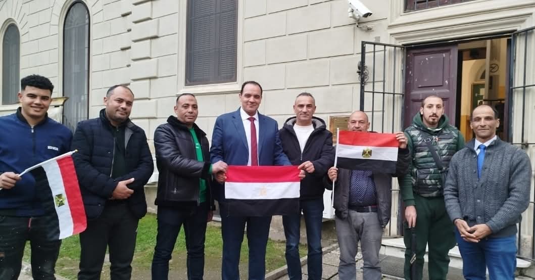 المصريون في روما يواصلون التوافد للتصويت في انتخابات مجلس النواب
