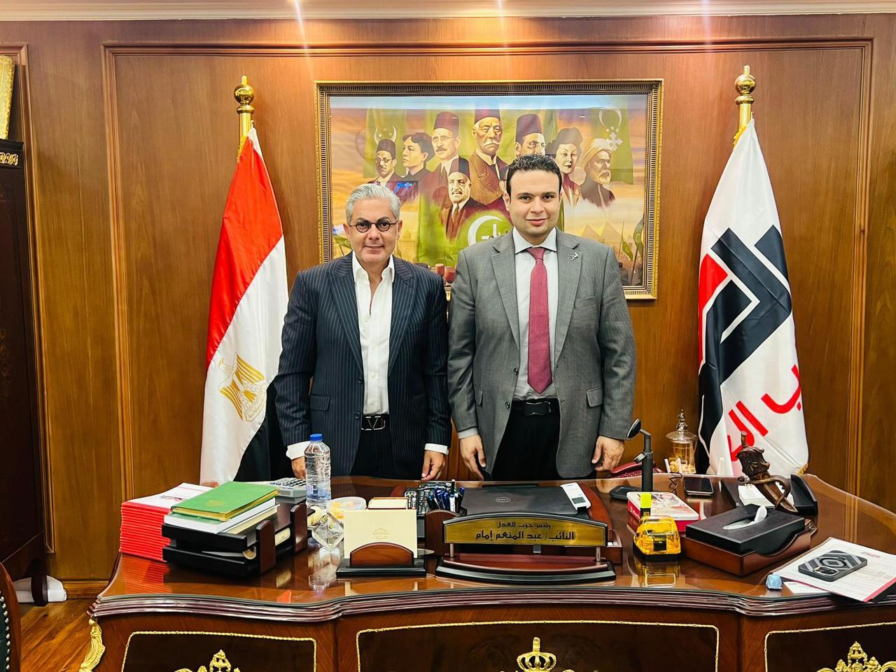تكليف محمد فؤاد بمنصب مساعد رئيس حزب العدل لشؤون الطاقة والبيئة
