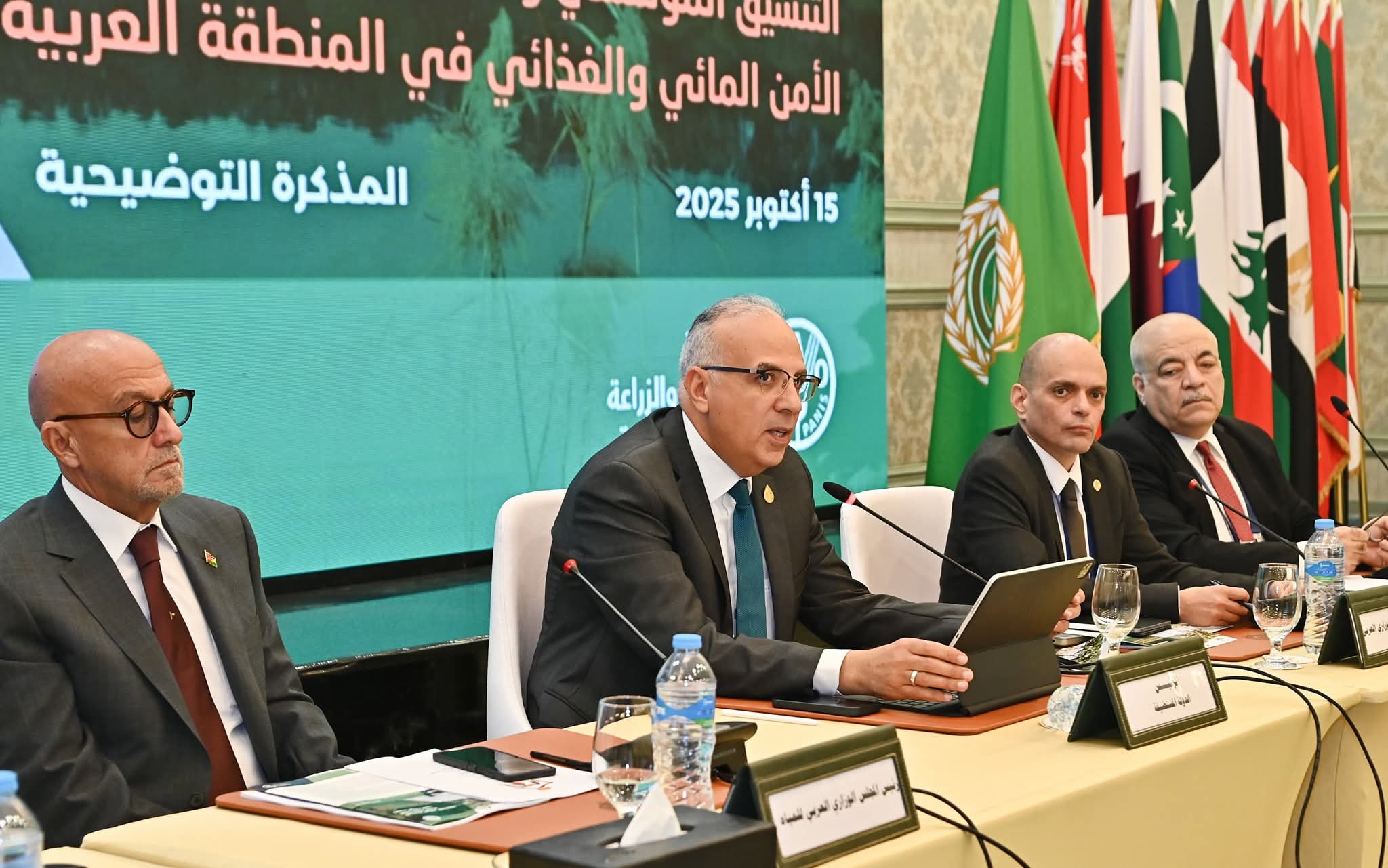 افتتاح "المجلس الوزاري المشترك الثالث للمياه والزراعة العرب" ضمن فعاليات أسبوع القاهرة الثامن للمياه