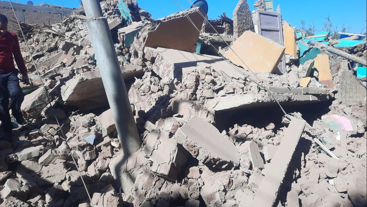انهيار عقار في طهطا بسوهاج يحصد أرواح 3 أشخاص ويصيب 4 آخرين
