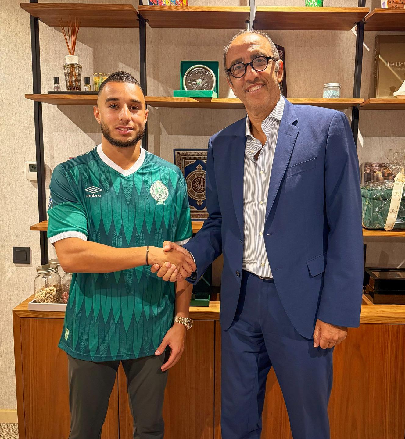 الرجاء يحسم صفقة بلال ولد الشيخ ويخطفه من الزمالك