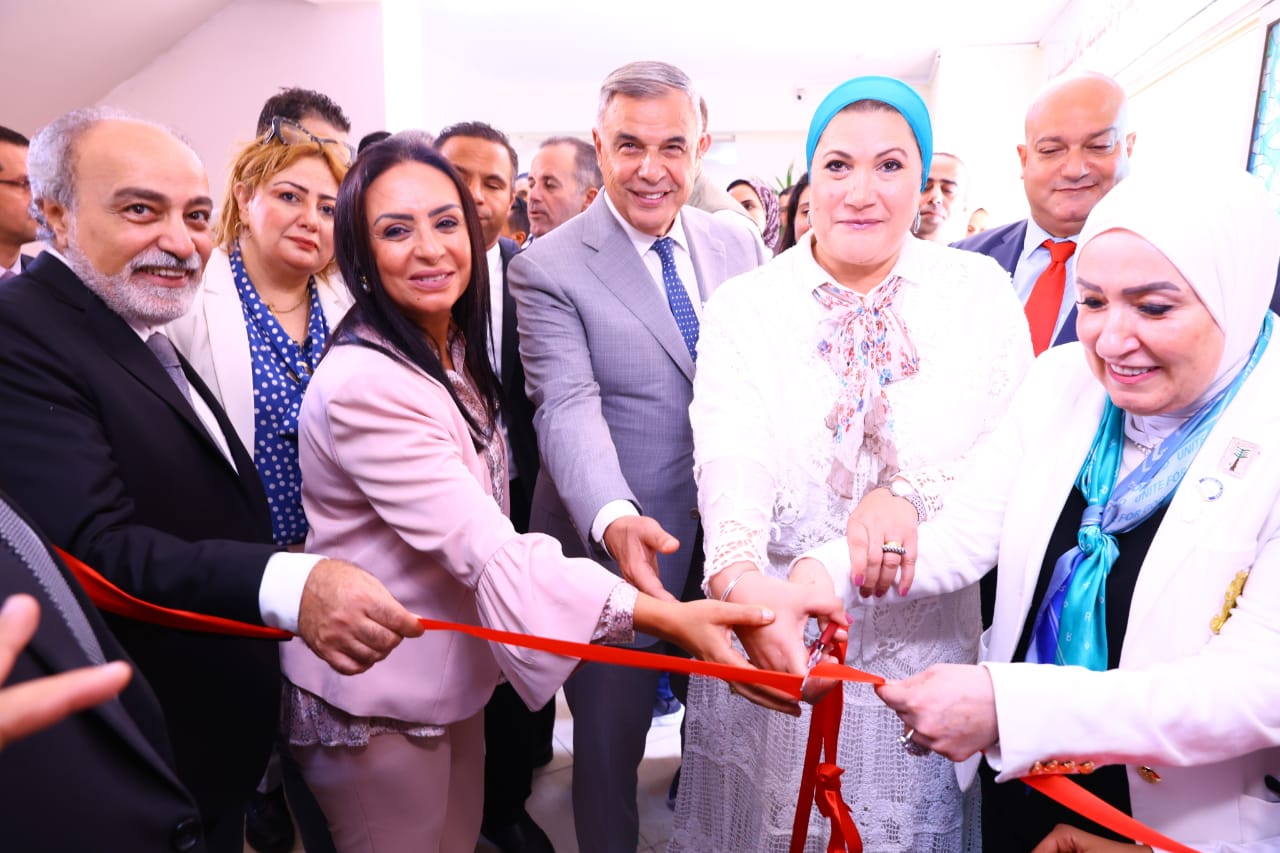 وزيرة التضامن: تفتتح اول فروع المجلس القومى للطفوله و الامومه  بالإسكندرية