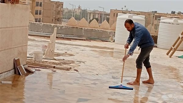 حملة نظافة شاملة في مساجد جنوب سيناء بعد الأمطار