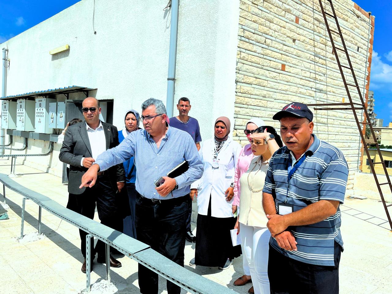 مساعد وزير الصحة للمشروعات القومية يتفقد المنشآت الطبية بمحافظة الإسكندرية