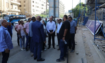 شاهد| جولة سريعة لمحافظ القاهرة في محيط سنترال رمسيس لهذا السبب