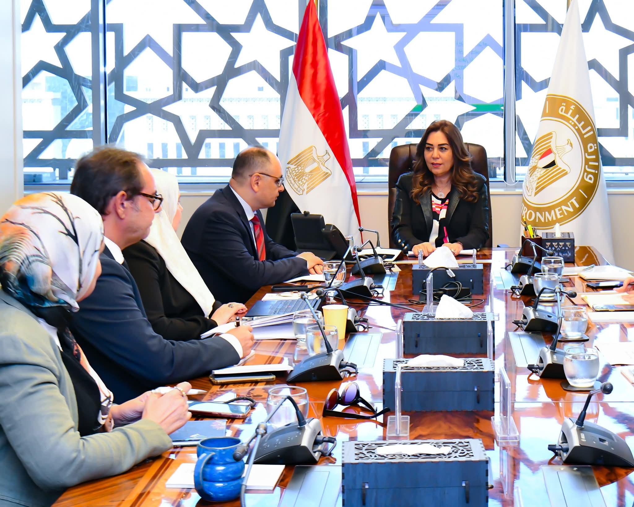 البيئة تبحث بلورة موقف وطني موحد استعدادًا لمؤتمر المناخ COP30 بالبرازيل