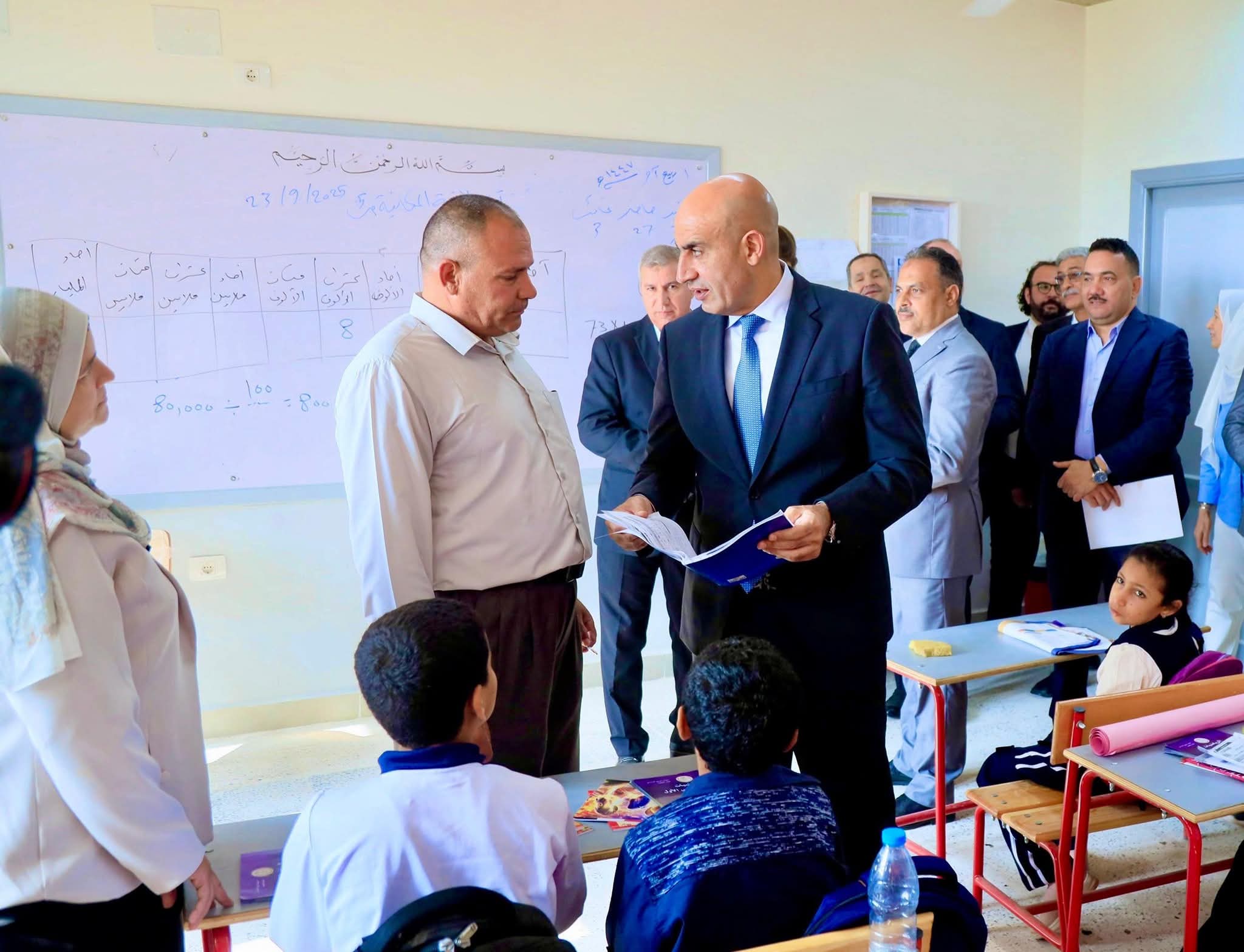 التعليم والشرقية يفتتحان مدرسة جديدة ببلبيس لخدمة 360 طالبًا