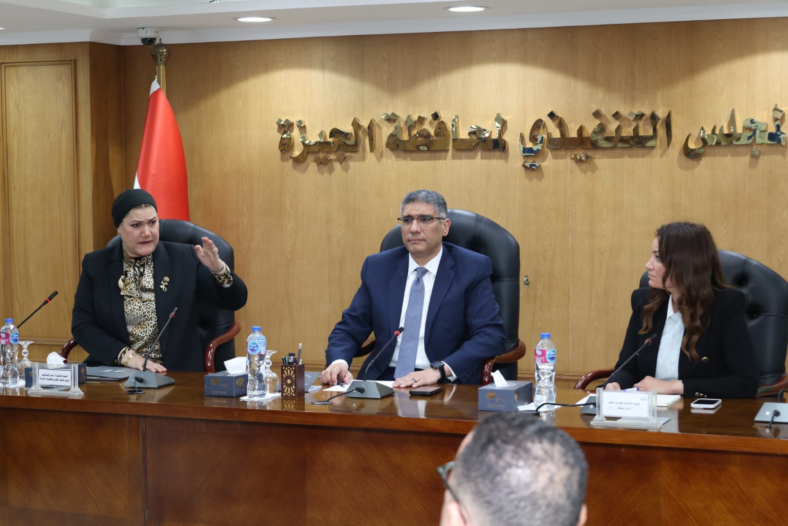 السنباطي ومحافظ الجيزة يناقشان تطوير آليات حماية الطفل بالمحافظة