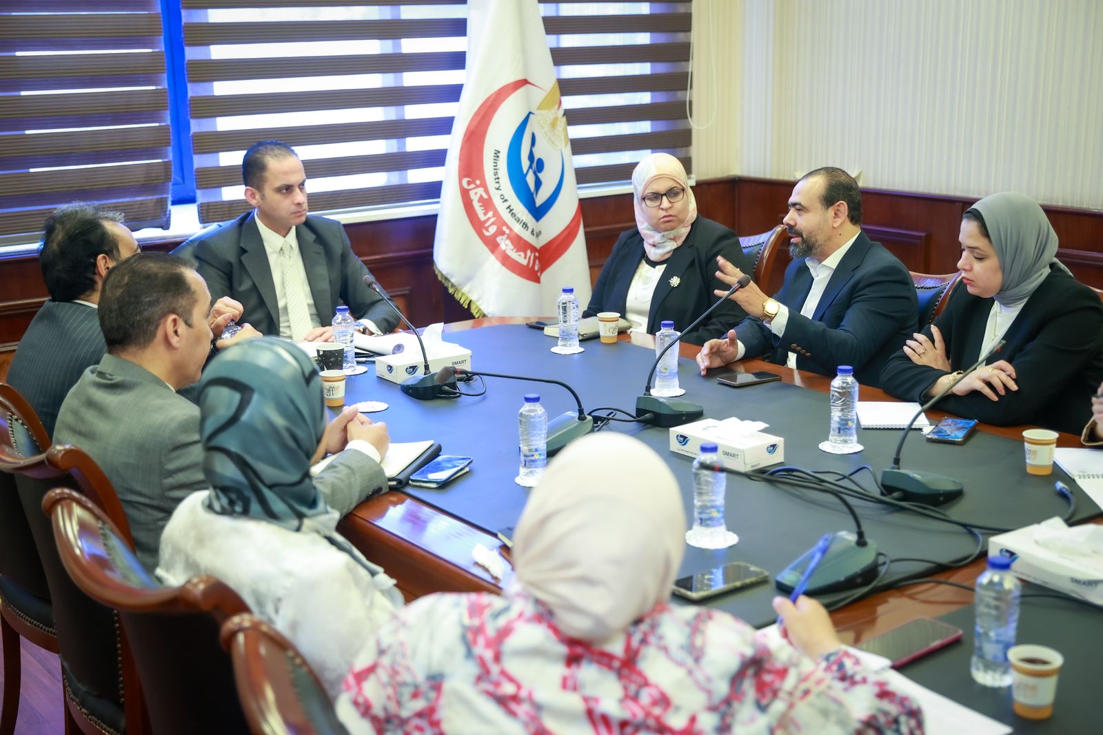نائب وزير الصحة يعقد اجتماعًا لمناقشة أخر مستجدات ملف السياحة العلاجية